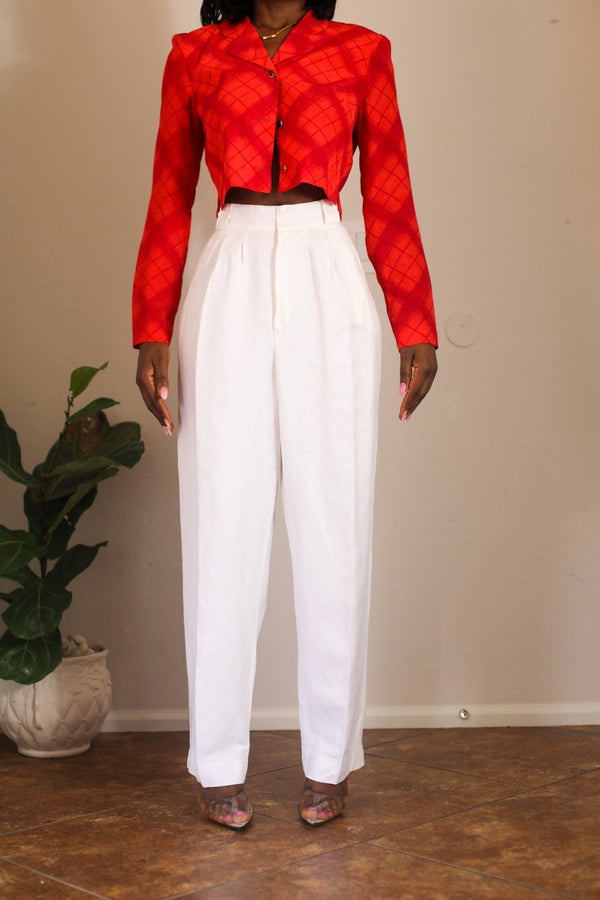 Vintage Italian Giorgio St Angelo Pleated Pant.