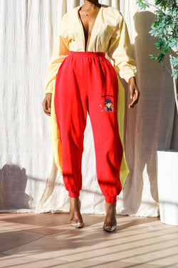 F/V  Vintage Re-defined 2 Tone Sweat Pant. (S & M)