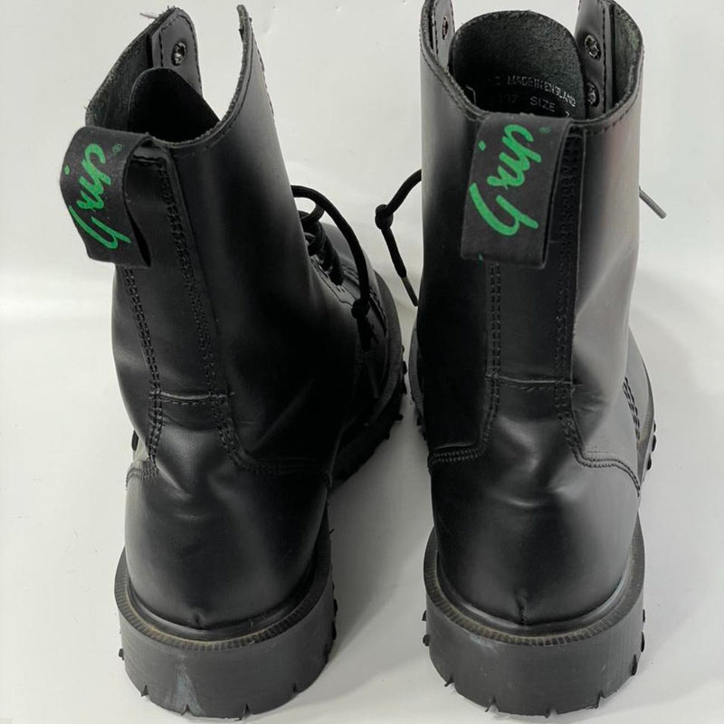 Stunning Beautiful Y2k 100 Leather Chunky Designers (DS) Boots By Dr Marten’s (S7)