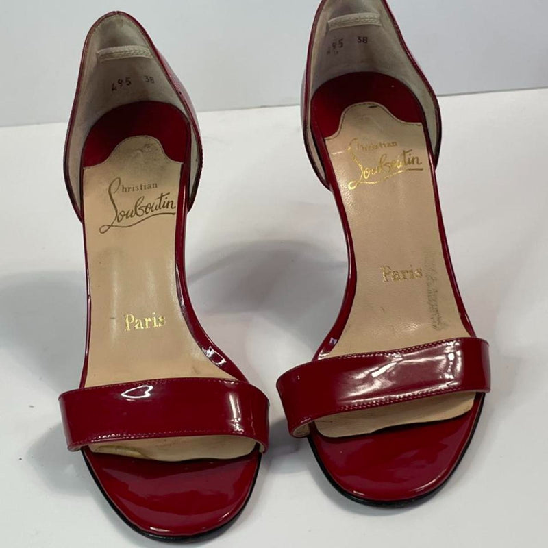 Beautiful Stunning Christian Louboutin Designers (ds) Red Bottoms Heels