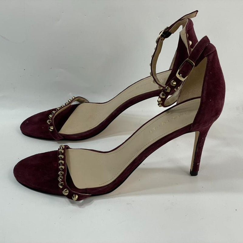 Beautiful Stunning Burgundy Sandals By Marc Fisher