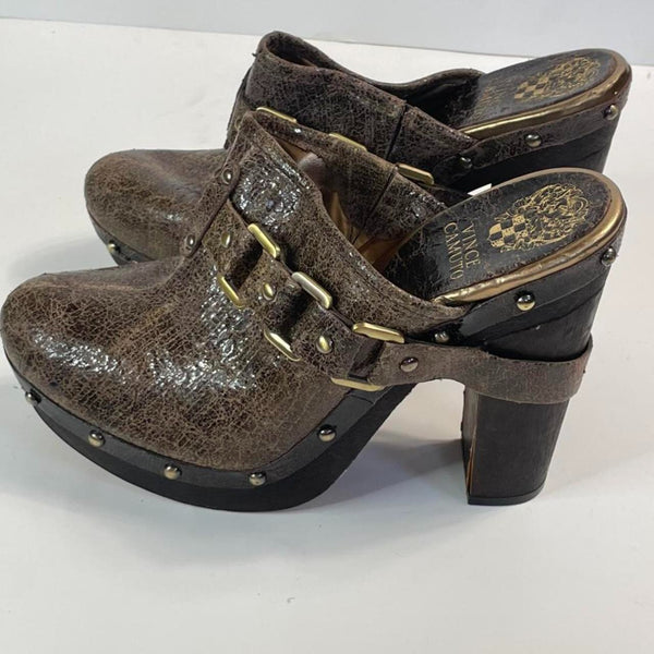 Beautiful Stunning Y2k Vintage Platform Chunky Leather Crocs By Vince Camuto