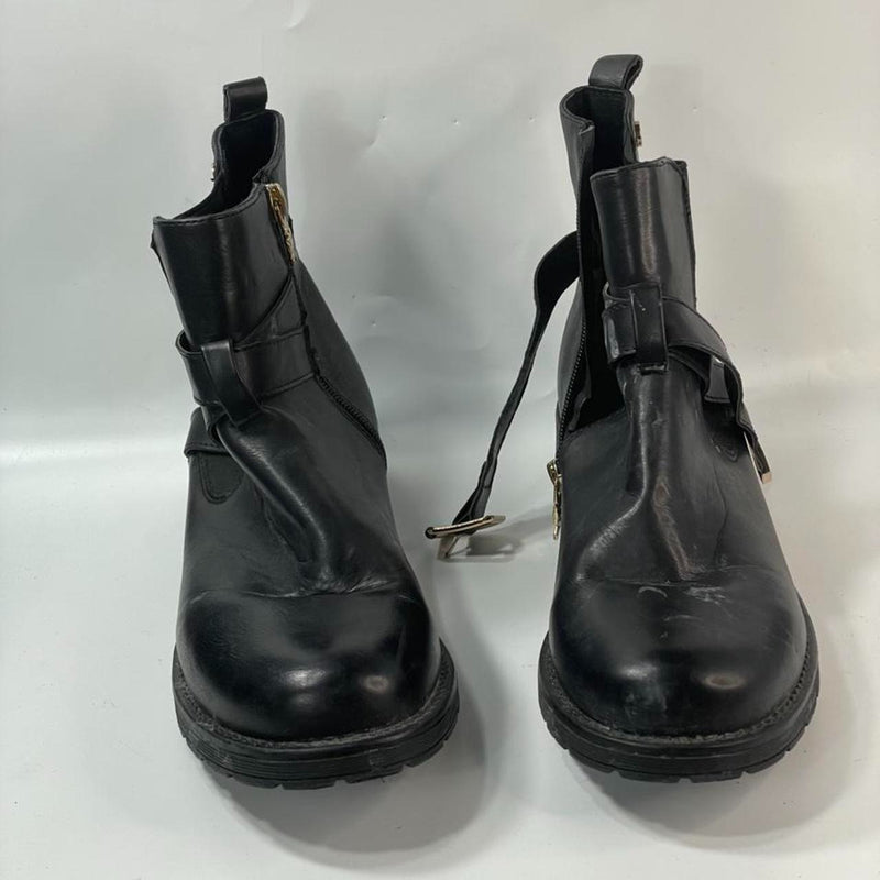 Stunning Beautiful Noir Chelsea Boots (9)