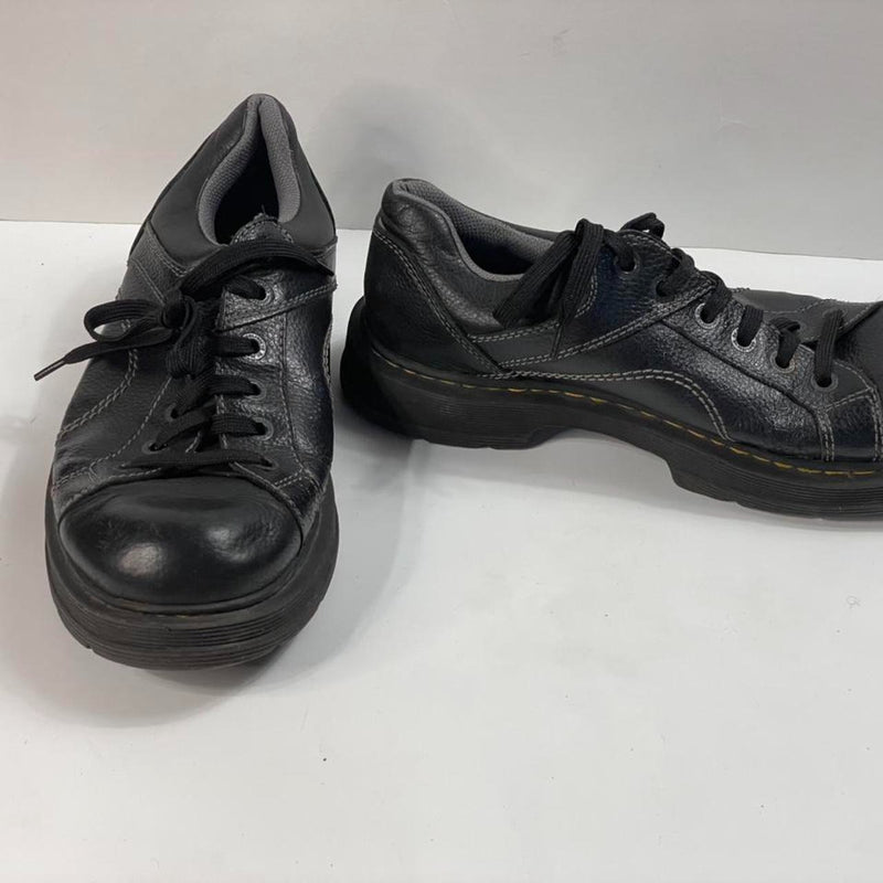 Beautiful Stunning Leather Dr Martens Lace-up Loafers  (S 11)