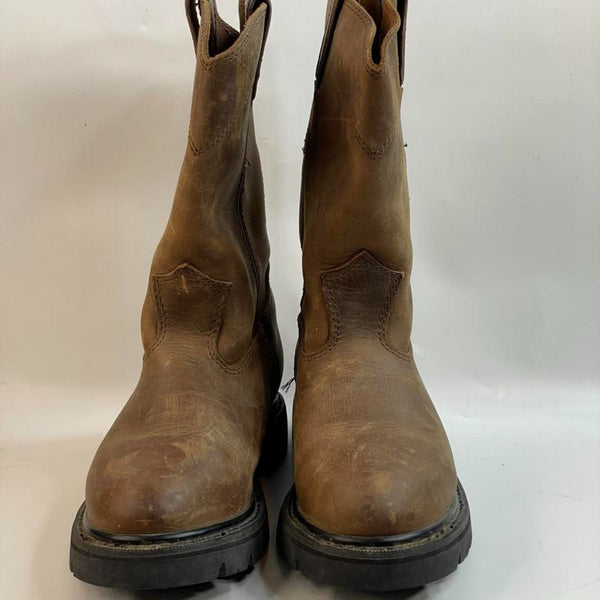 Beautiful Stunning Y2k Vintage Roper Leather Caramel Tan Chunky Boots (35.5)