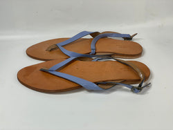 Beautiful Stunning Y2K VGT Genuine Leather Urban Outfitters Flat Sandals (40)