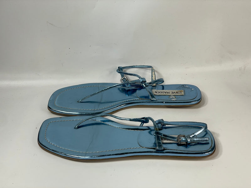 Beautiful Stunning Y2K VGT Flat Sandals By Steve Madden(38)