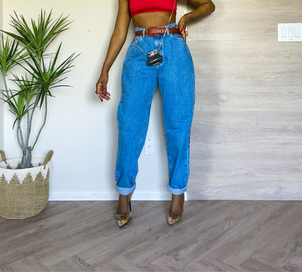 Gorgeous Y2K 💯% Cotton High Rise Well Structured Lee Denims Jeans Pant (M)