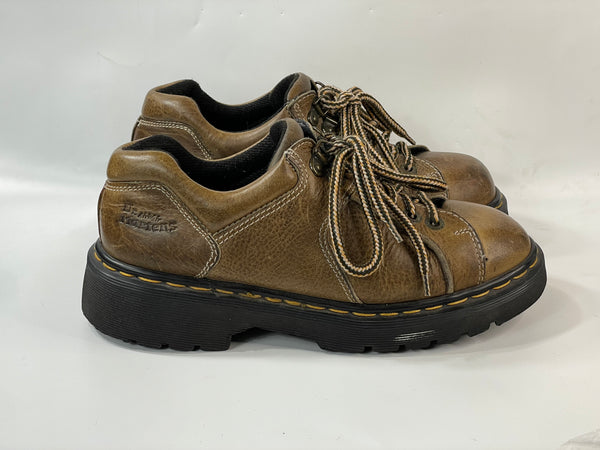 Beautiful Stunning Oil Resistance Dr Martens Designer Vintage Platform Chunky Heels (8.5)