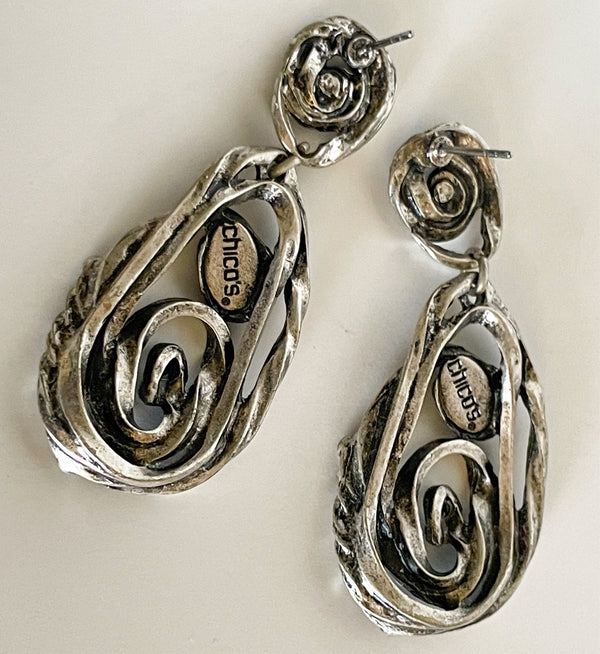 Stunning Vintage Midi Chico’s Statement Earring