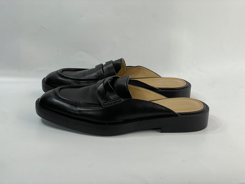 Stunning Beautiful Noire Slides Mules By Charles & Keith (38)