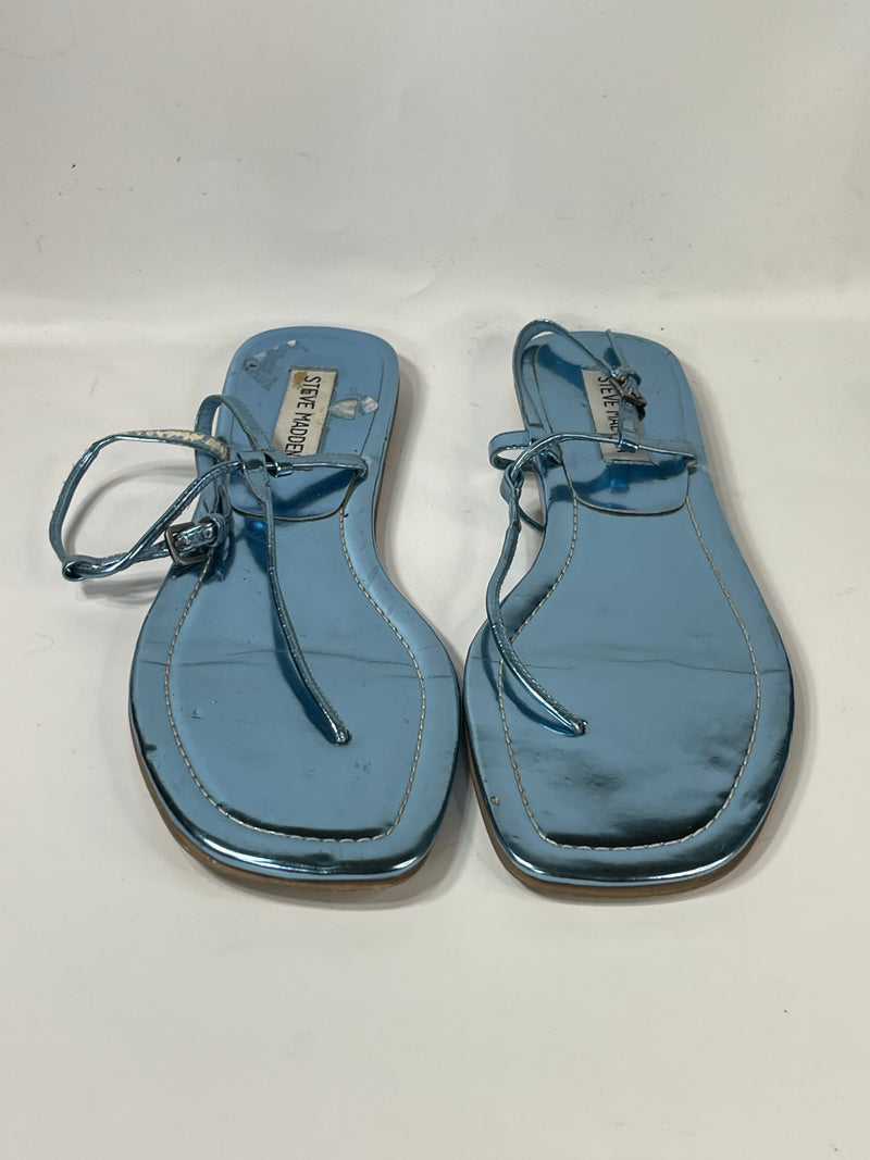 Beautiful Stunning Y2K VGT Flat Sandals By Steve Madden(38)